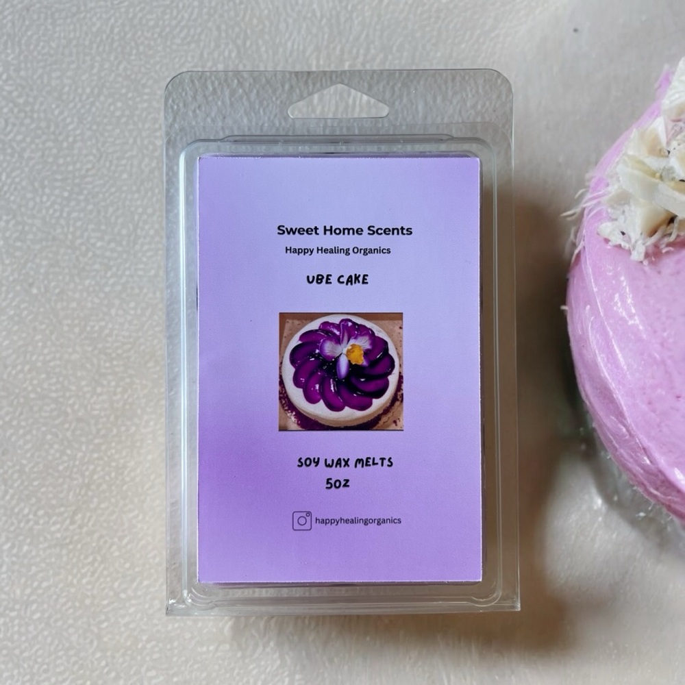 Ube Cake Soy Wax Melts - Purple